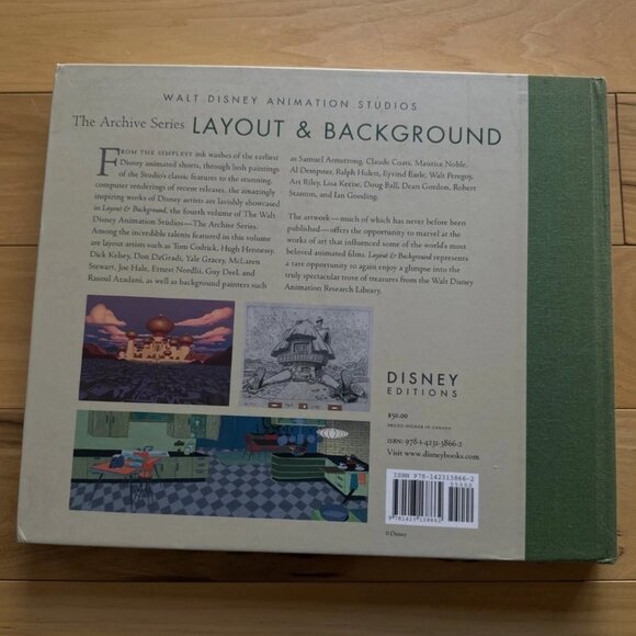 Walt Disney Animation Studios Archive Series #4: Layout & Background HC Art Book - Picture 7 of 9